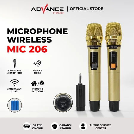 Advance MIC-206 Duet Microphone Wire