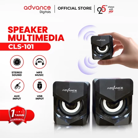 Multimedia Speaker Advance CLS-101 Super Bass 2.0 Channel speaker Advance Store
