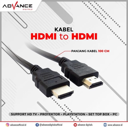 Advance Kabel HDMI To HDMI Support S