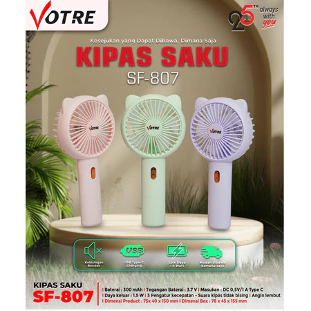 Advance SF-801 Kipas Tangan Mini Fan