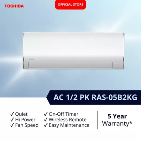 Toshiba AC Fixed Speed 1/2 PK RAS-05