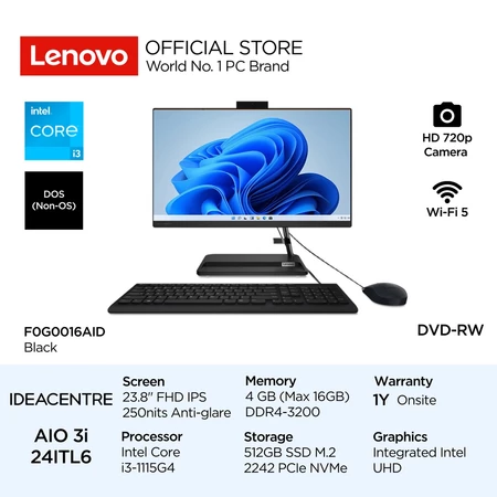 Lenovo PC IdeaCentre AIO 3i 24ITL6 I