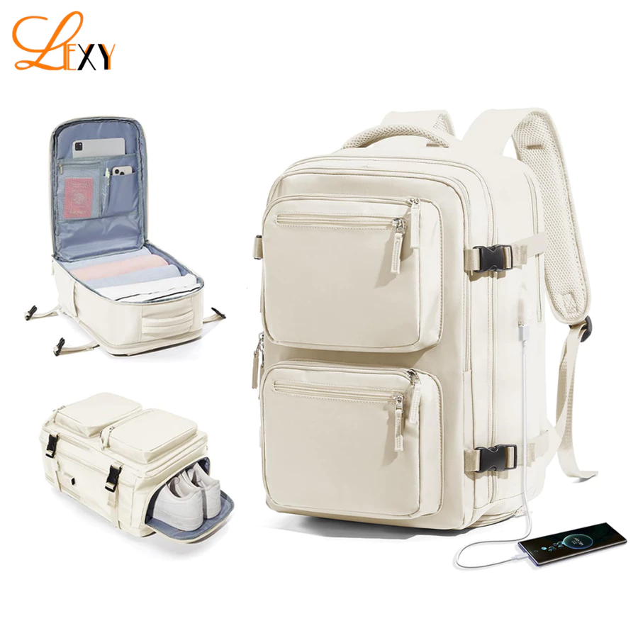 LEXY Tas Ransel Travel Wanita Anti A