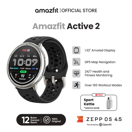 Amazfit Official Active 2 Smartwatch
