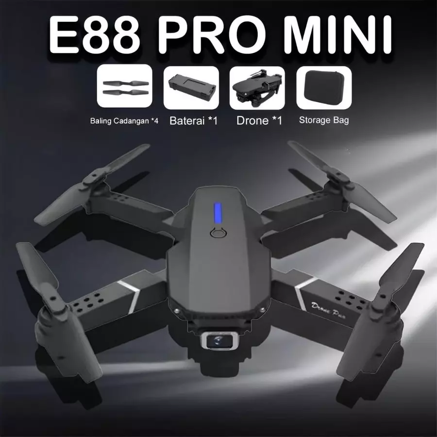 E88 Drone kamera jarak jauh fotograf