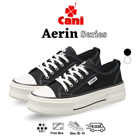 Cani Sepatu Wanita Kanvas Aerin Bert