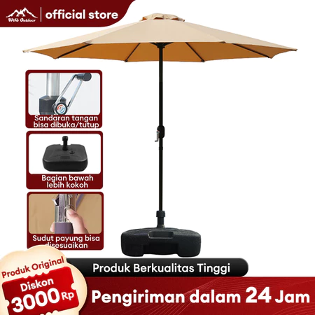 WTHB Outdoor Tenda Payung Jualan 270