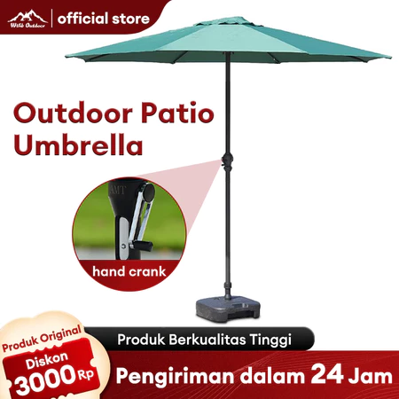 WTHB Oudoor Payung Tenda 270cm Taman