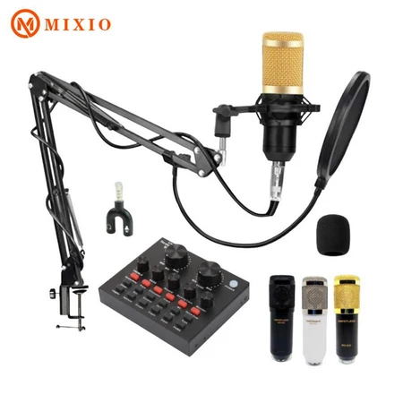 MIXIO - BM800 + SOUNDCARD V8, REKAMA