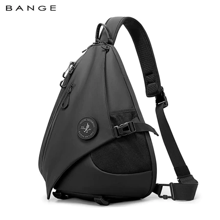 BANGE FW232 Premium Material Tas Selempang Pria Sling Bag Pria crossbody bag Waterproof Elegan Modern Berkualitas Bange Official Store