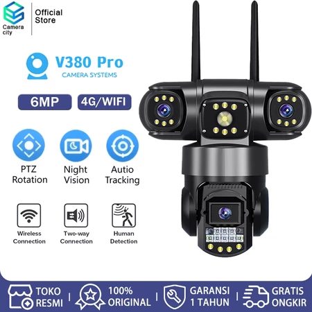 CAMERACITY CCTV Kamera Tiga Llensa Y