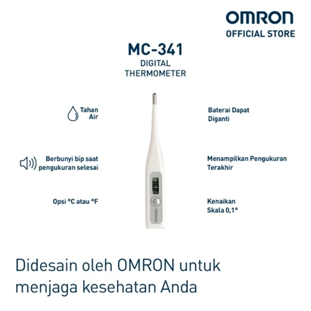 Omron Thermometer Digital MC-341 Cek