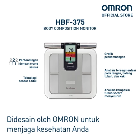 OMRON Karada Scan Body Composition Monitor HBF-375 Omron Official Shop