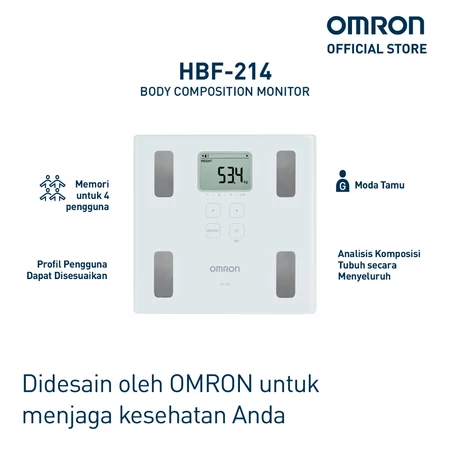 Omron Karada Scan HBF 214 Timbangan Digital Omron Official Shop