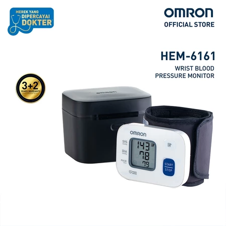 Omron Wrist Blood Pressure Monitor HEM 6161 Omron Official Store