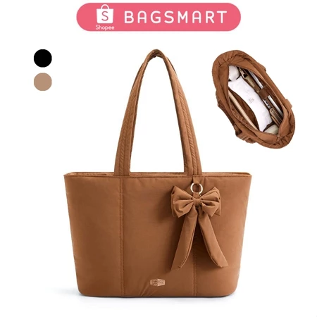 BAGSMART Tas Tote Bag Wanita Bowknot