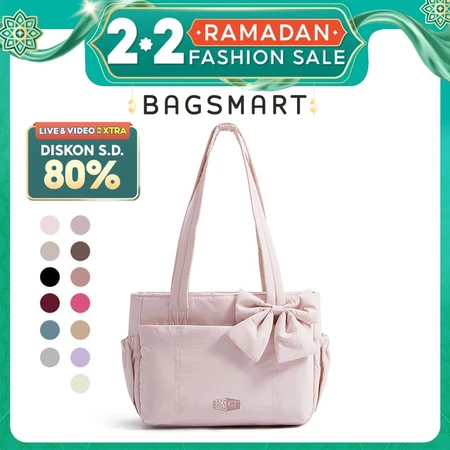 BAGSMART Fashion Tote Bag Wanita Sho