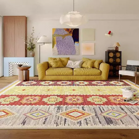 Karpet Lantai Eropa Style Bahan Poly