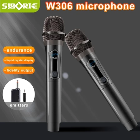 Siborie W306 Mikrofon Nirkabel Ganda