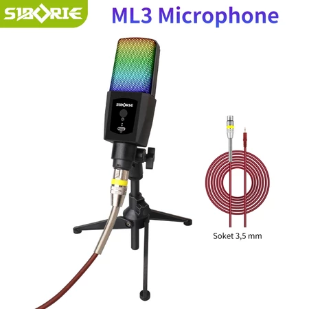 Siborie ML3 Condenser Mic 3.5mm USB 
