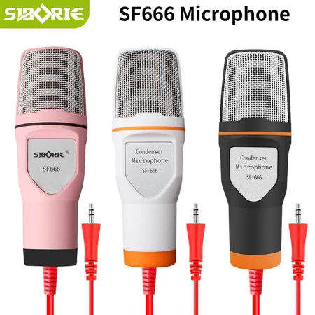 Siborie 3.5mm Mikrofon Kondenser SF6