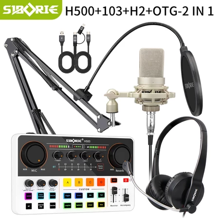 Siborie Paket Lengkap Soundcard H500