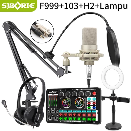 Siborie Paket Lengkap Soundcard F999
