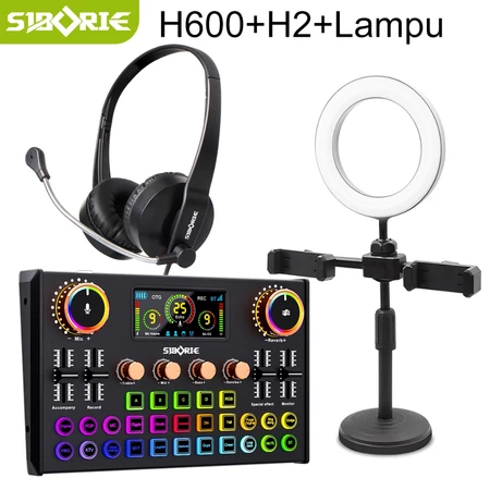 Siborie H600+H2+Lampu Paket Lengkap 
