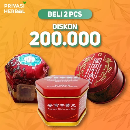 Angong Niuhuang Wan Original Obat St