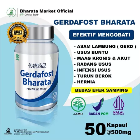 Gerdafost Bharata Obat Gerd Asam Lam